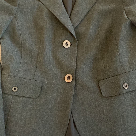 JonesNewYork Charcoal Black blazer - Picture 6 of 16